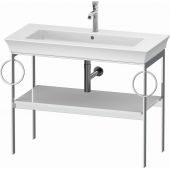 Duravit White Tulip konsola podumywalkowa 98,4x45x76 cm biała WT4547B8585