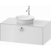 Duravit White Tulip szafka 100 cm podumywalkowa wisząca biały wysoki połysk WT498108585