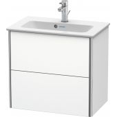 Duravit XSquare Compact szafka 61 cm podumywalkowa wisząca biały mat XS416501818