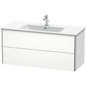 Duravit XSquare szafka 121 cm podumywalkowa wisząca biały mat XS417401818