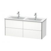 Duravit XSquare szafka 128 cm podumywalkowa wisząca biały mat XS417501818