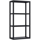 Elita konsola 40x21,6x80 cm black matt RE150401107160