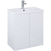 Elita Kido umywalka z szafką 60,6 cm biały połysk RE020600118060