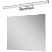 Zestaw Elita Sote lustro 100x80 cm prostokątne z kinkietem Rabalux Turgon 1x20W chrom (RE065804000010, 75017)