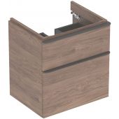 Geberit Smyle Square szafka 58,4 cm podumywalkowa wisząca orzech hickory 500.352.JR.1