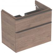 Geberit Smyle Square szafka 73,4 cm podumywalkowa wisząca orzech hickory 500.353.JR.1