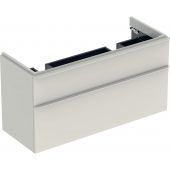 Geberit Smyle Square szafka 118,4 cm podumywalkowa wisząca sand  grey 500.356.JL.1