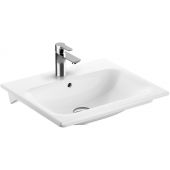 Geberit Selnova Square umywalka 55x48 cm meblowa prostokątna biała 500.993.00.1