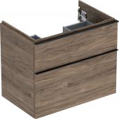 Geberit iCon szafka 74 cm podumywalkowa wisząca orzech hickory/lava mat 502.304.JR.1