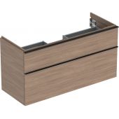 Geberit iCon szafka 118,4 cm podumywalkowa wisząca dąb/lava mat 502.306.JH.1