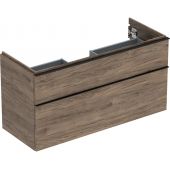 Geberit iCon szafka 118,4 cm podumywalkowa wisząca orzech hickory/lava mat 502.306.JR.1