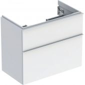 Geberit iCon szafka 74 cm podumywalkowa wisząca biały połysk/biały mat 502.308.01.1