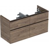 Geberit iCon szafka 118,4 cm podumywalkowa wisząca orzech hickory/lava mat 502.309.JR.1