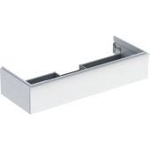 Geberit iCon szafka 118,4 cm podumywalkowa wisząca biały połysk/biały mat 502.313.01.1