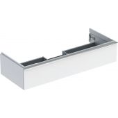 Geberit iCon szafka 118,4 cm podumywalkowa wisząca biały połysk/chrom 502.313.01.2