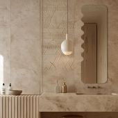 Guarda Harmony no.2 lustro 45x120 cm srebrny BAS-HAR2-45X120