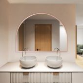 Guarda Musa lustro 110x80 cm miedź FOR-MUS-MIEDZ-110X80