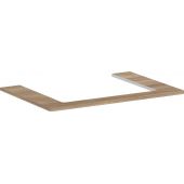 Hansgrohe Xelu Q blat naszafkowy 78x55 cm dąb 54109230