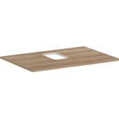 Hansgrohe Xelu Q blat naszafkowy 78x55 cm dąb 54120230