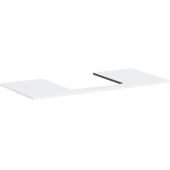 Hansgrohe Xilesa E blat naszafkowy 118x55 cm biały 54271700