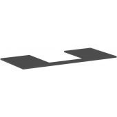 Hansgrohe Xilesa E blat naszafkowy 118x55 cm szary 54271760