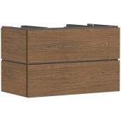 Hansgrohe Xilesa E szafka 98x55x62 cm podumywalkowa wisząca dąb 54301550