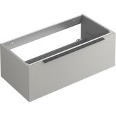 Kludi Icos szafka 100x50x35 cm podumywalkowa wisząca szara 50S100O2