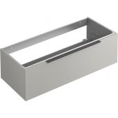 Kludi Icos szafka 120x50x35 cm podumywalkowa wisząca szara 50S120O2