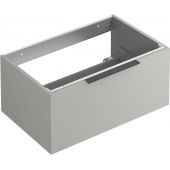 Kludi Icos szafka 80x50x35 cm podumywalkowa wisząca szara 50S80O2