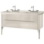 Kerasan Waldorf szafka 150x51x50 cm podumywalkowa wisząca biały mat 9254 30