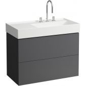 Laufen Kartell szafka 88 cm podumywalkowa wisząca szary łupek H4076080336421