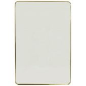 Ars Longa Zen lustro 60x90 cm prostokątne złoty ZEN6090-ZS