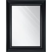 Ars Longa Verona lustro 88x68 cm prostokątne czarne VERONA5070-C