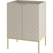 Megstyl Aspen szafka 60x45,8x82 cm podumywalkowa stojąca kaszmir 2504