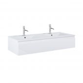 Oltens Vernal umywalka z szafką 120 cm biały połysk 68010000