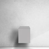 Oltens Lun szafka podumywalkowa 40 cm kaszmir 60031900