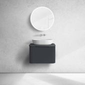 Oltens Hamnes szafka podumywalkowa 60 cm czarny mat 60022300