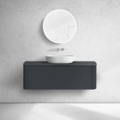 Oltens Hamnes szafka podumywalkowa 120 cm czarny mat 60025300