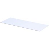 Oristo Uni blat 120 cm naszafkowy biały połysk OR00-BU-120-1