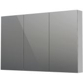 Oristo Neo szafka 120 cm lustrzana wisząca górna chrom błyszczący OR00-SGL3D-120-99