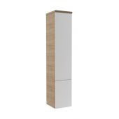 Ravak Rosa II szafka boczna 153 cm wysoka cappuccino/biały X000000929