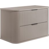 Rodan Elegance szafka z blatem 80,4x41,5x51,7 cm podumywalkowa wisząca beżowa