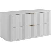 Rodan Elegance szafka z blatem 100,4x41,5x51,7 cm podumywalkowa wisząca biała