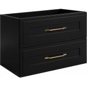Rodan Classic szafka 80x46x57 cm podumywalkowa wisząca czarna