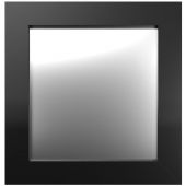 Styler Jyvaskyla lustro 60 cm kwadratowe czarne LU-12325