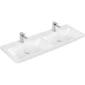 Villeroy & Boch Subway 3.0 umywalka 130x47 cm podwójna meblowa Weiss Alpin 4A71D101