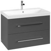 Villeroy & Boch Avento szafka 78x45,2x51,4 cm podumywalkowa wisząca Graphite A89100VR
