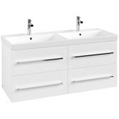 Villeroy & Boch Avento szafka 118x45,2x51,4 cm podumywalkowa wisząca Brilliant White A89300VE