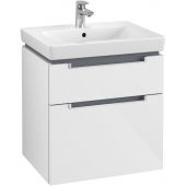 Villeroy & Boch Subway 2.0. szafka 58,7 cm podumywalkowa wisząca Glossy White A90900DH