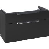 Villeroy & Boch Subway 2.0 szafka 98,7x44,9x59 cm podumywalkowa wisząca Volcano Black A91510VL